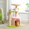 Arbre a chat fleur design